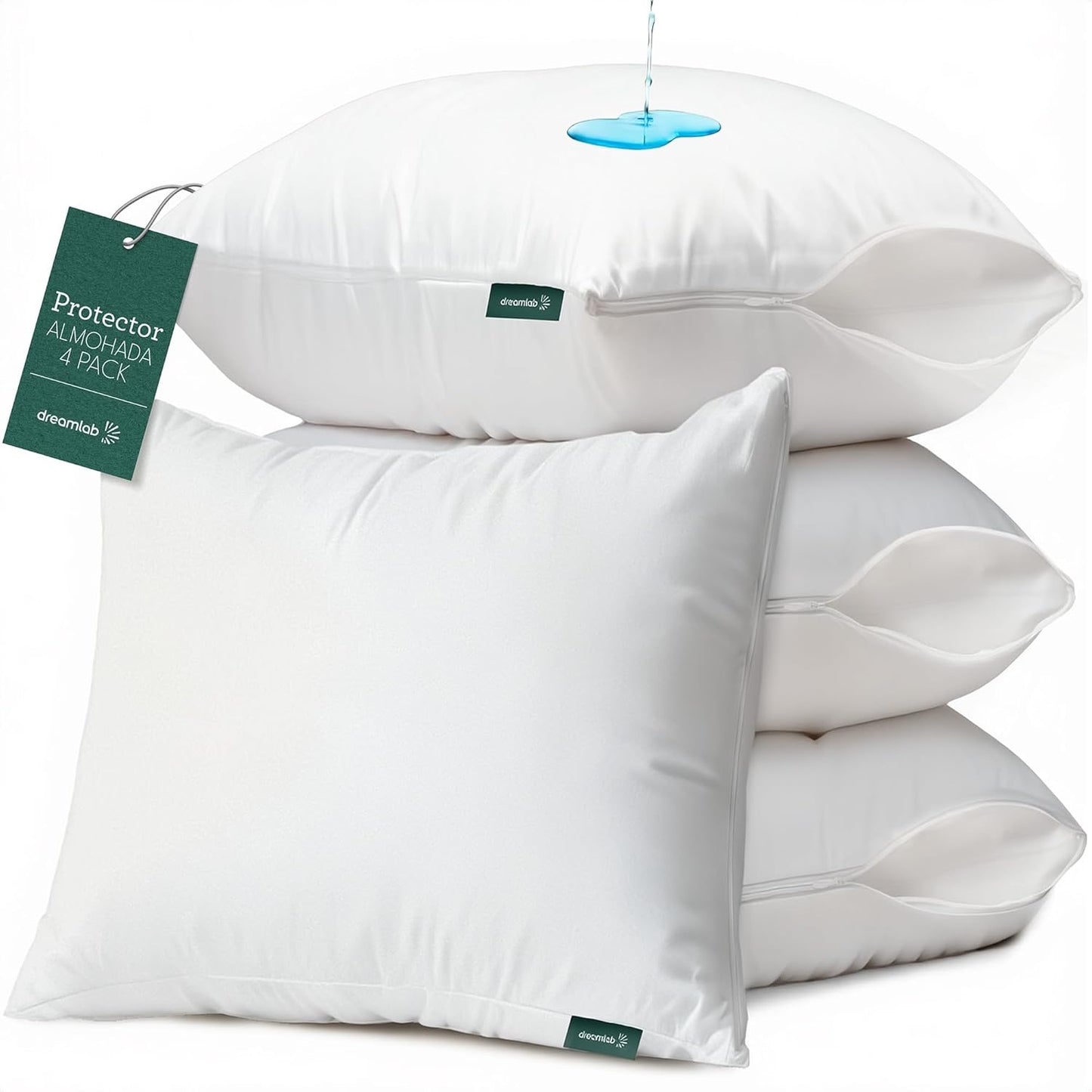 Pillow Protectors with Zipper