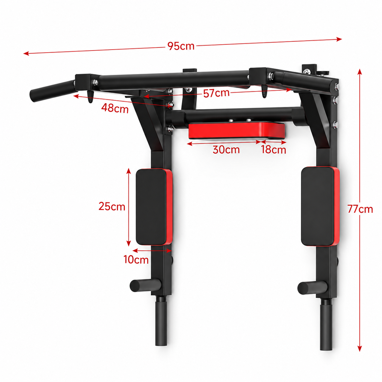 360° Multifunctional Wall-Mounted Training Station
