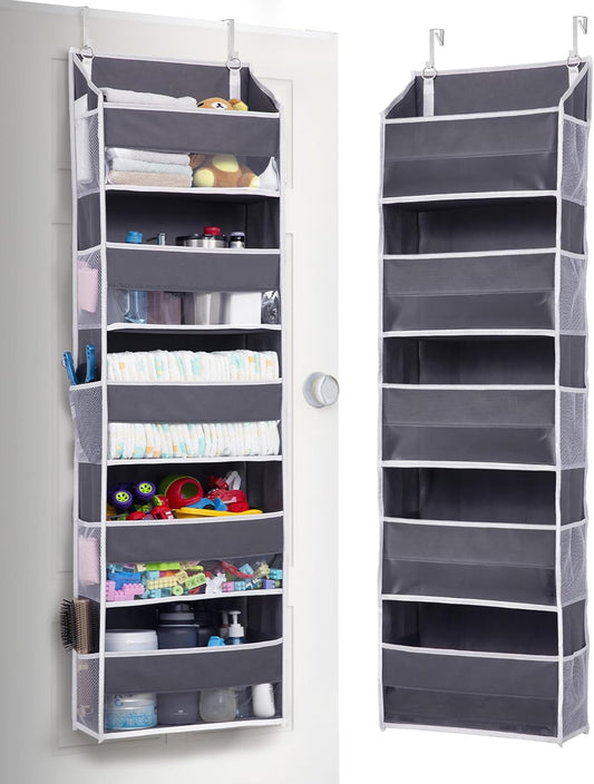 Over-the-door hanging organizer