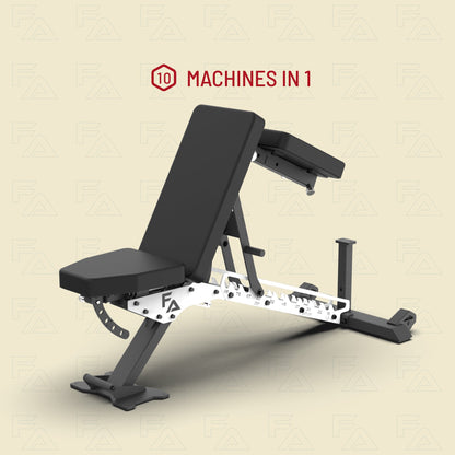 Alpha Pro 10-in-1 Adjustable Weight Bench