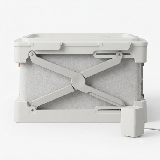 Smart Storage Box with Compression System